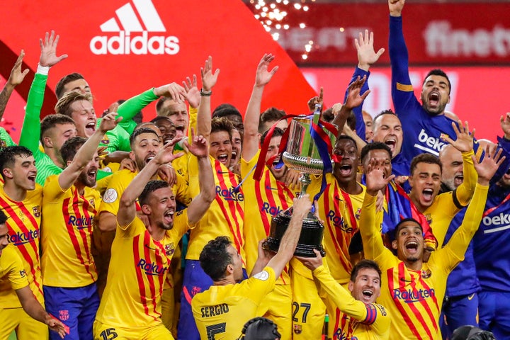 El Barcelona, vigente campeón.