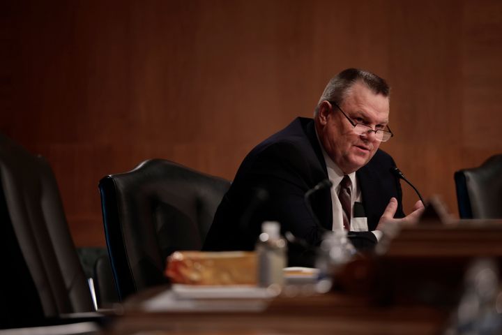 Sen. Jon Tester (D-Mont.) is one of two Democrats who are wary about Saule Omarova's nomination to head the Office of the Comptroller of the Currency.