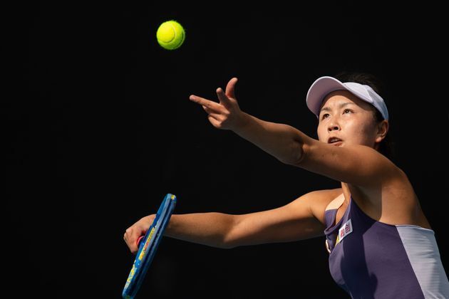 女子プロテニスの彭帥選手（2020年撮影）
