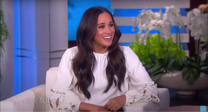 Meghan Markle en el programa de Ellen Degeneres 'The Ellen Show'.