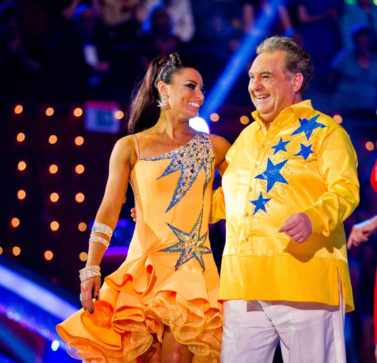 Russell was paired with professional dancer Flavia Cacace