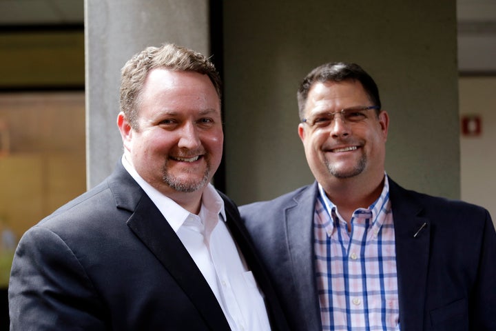 Curt Freed (left) and Robert Ingersoll in 2016. 