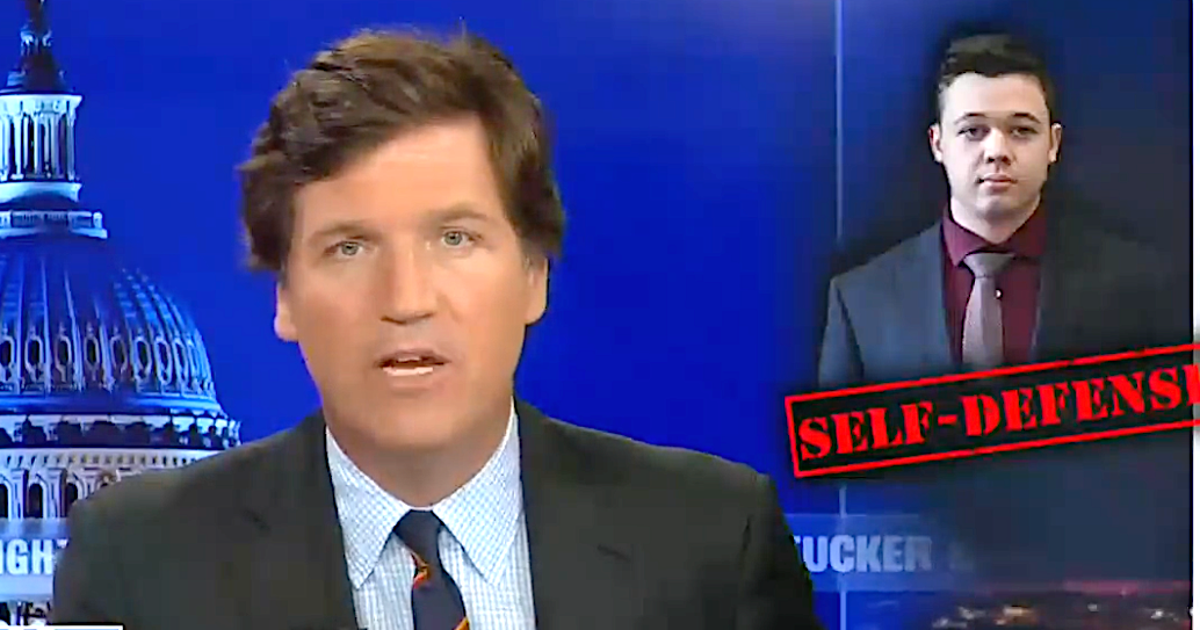 Tucker Carlson Has Been Filming A 'Documentary' With Kyle Rittenhouse