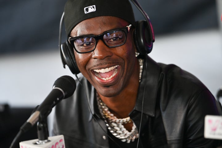 ATLANTA, GEORGIA - OCTOBER 9: Rapper Young Dolph backstage during day 1 of 2021 ONE Musicfest at Centennial Olympic Park on October 9, 2021 in Atlanta, Georgia. (Photo by Prince Williams/Wireimage)