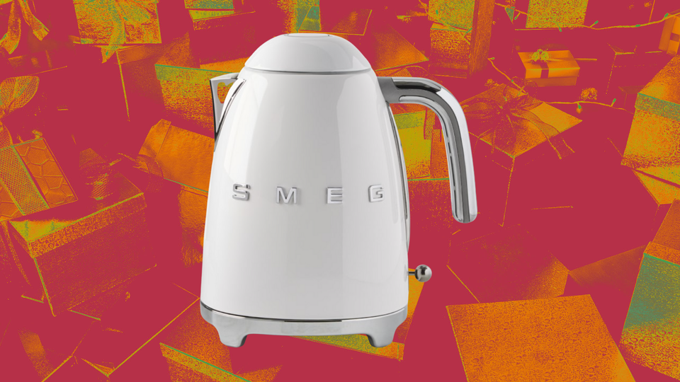 Williams Sonoma SMEG Basic Electric Kettle, Metallic