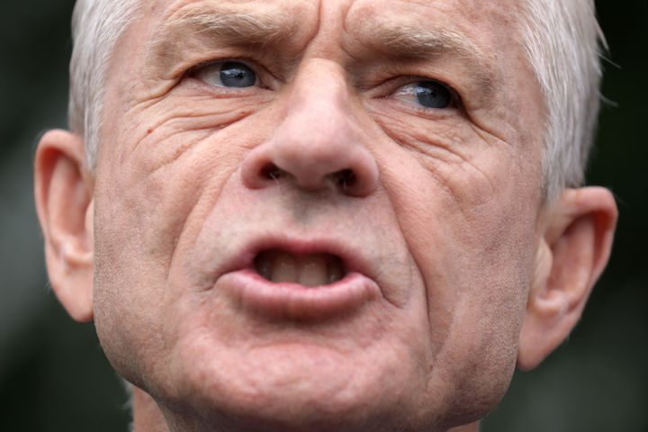 Donald Trump has asked former trade adviser Peter Navarro (above) to "protect executive privilege" in a U.S. House investigation into the former president's handling of the coronavirus crisis.