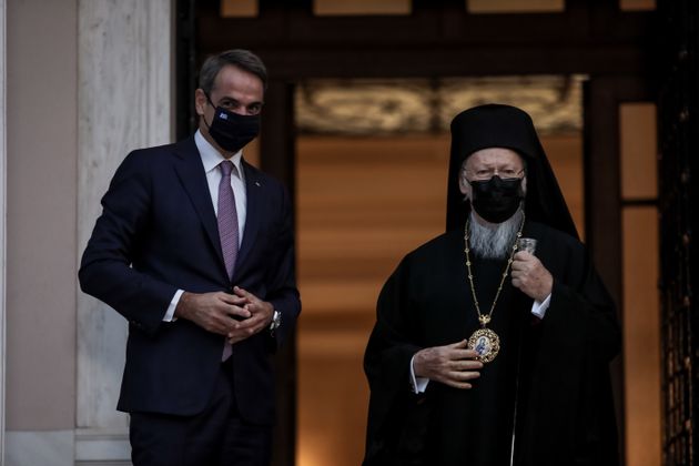 Συνάντηση του Πρωθυπουργού Κυρ. Μητσοτάκη με τον Οικουμενικό Πατριάρχη