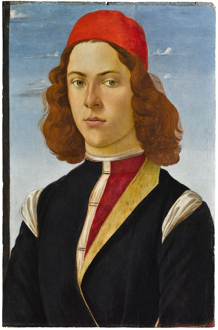 Πορτρέτο νεαρού άνδρα, έργο του Μποτιτσέλι