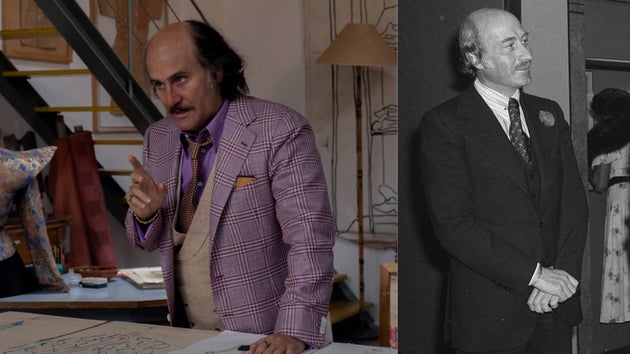 Jared Leto (left), Paolo Gucci (at