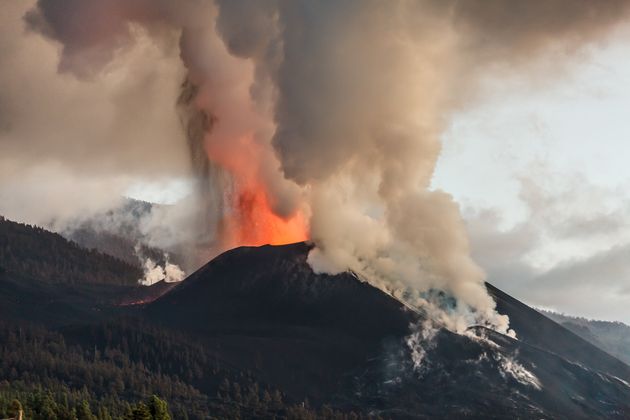 Volcán de Cumbre Vieja, La