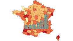 Les chiffres et cartes du Covid en France au 25 novembre