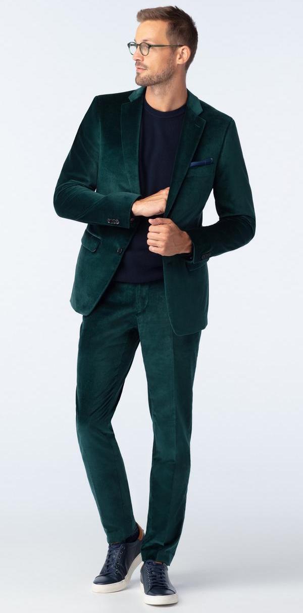 velvet suit mens