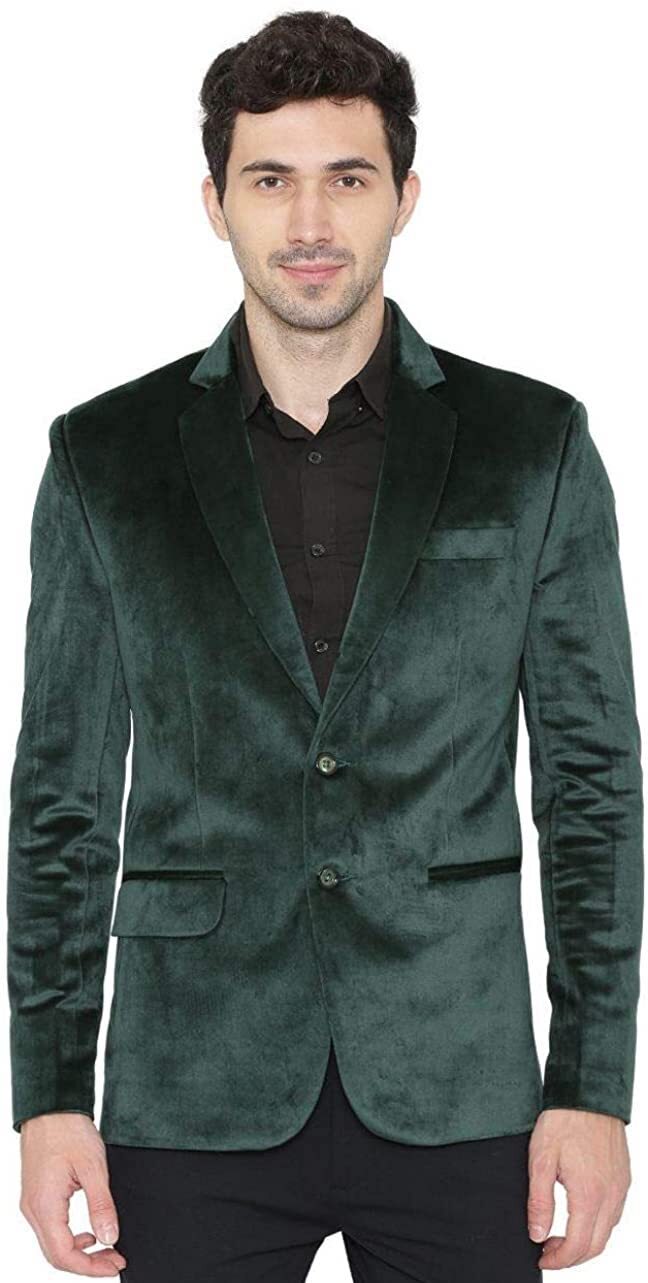 black cotrise blazer