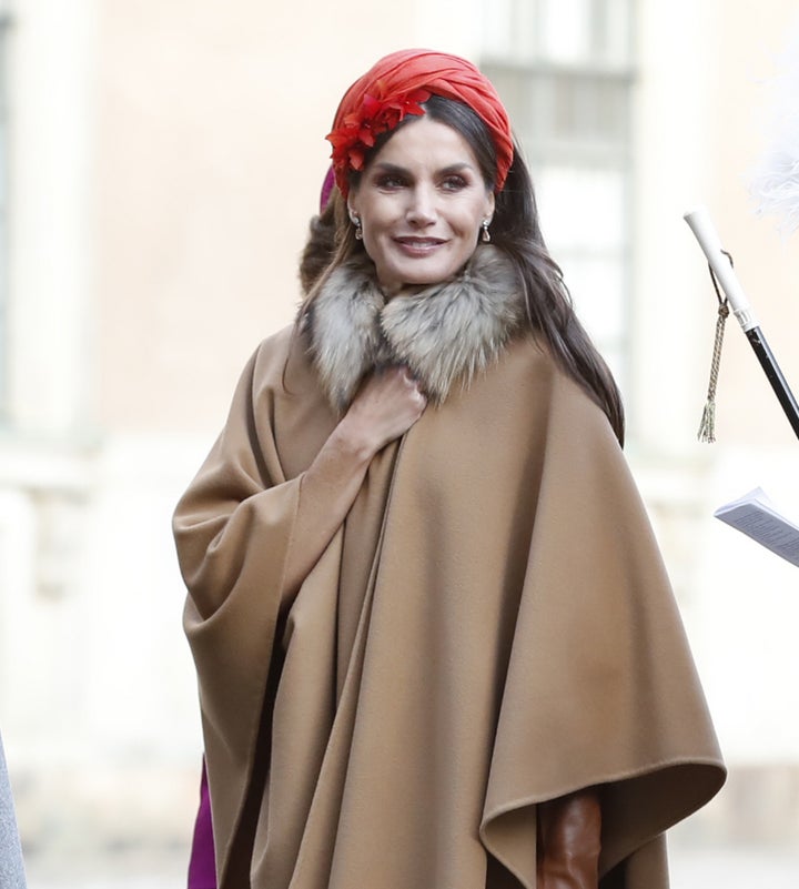 La reina Letizia, en Estocolmo