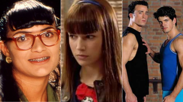 Una imagen de 'Yo soy Betty, la fea', 'Física o química' y 'Un paso adelante'.