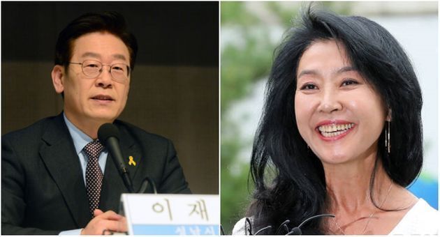 이재명, 김부선