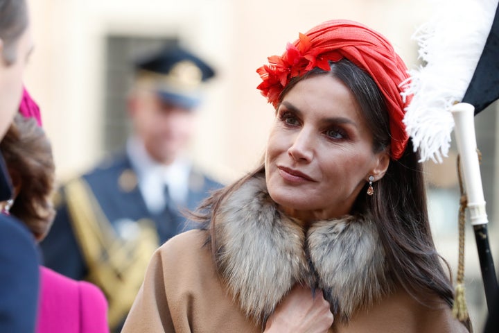 La reina Letizia, en Estocolmo.