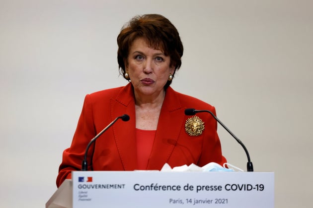 Roselyne Bachelot, la ministre de la Culture, lors d