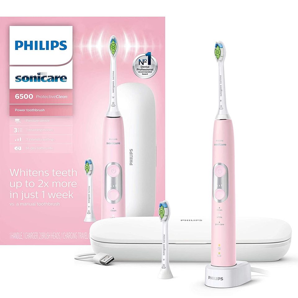 A Philips Sonicare ProtectiveClean 6500 rechargeable toothbrush for extra-clean teeth (27% off)