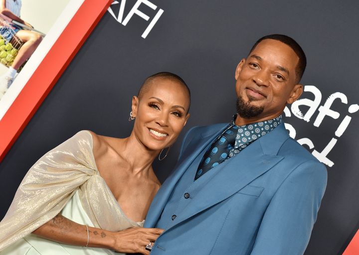 Will Smith and Jada Pinkett Smith pictured together earlier this month