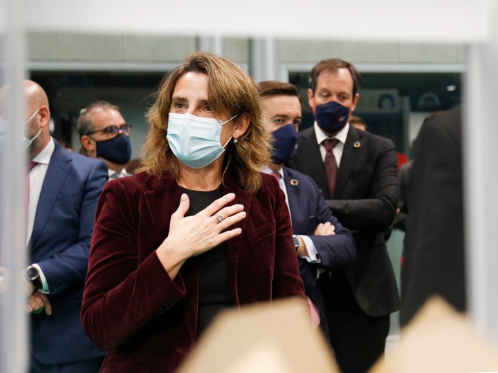 La vicepresidenta y ministra de Transición Ecológica, Teresa Ribera