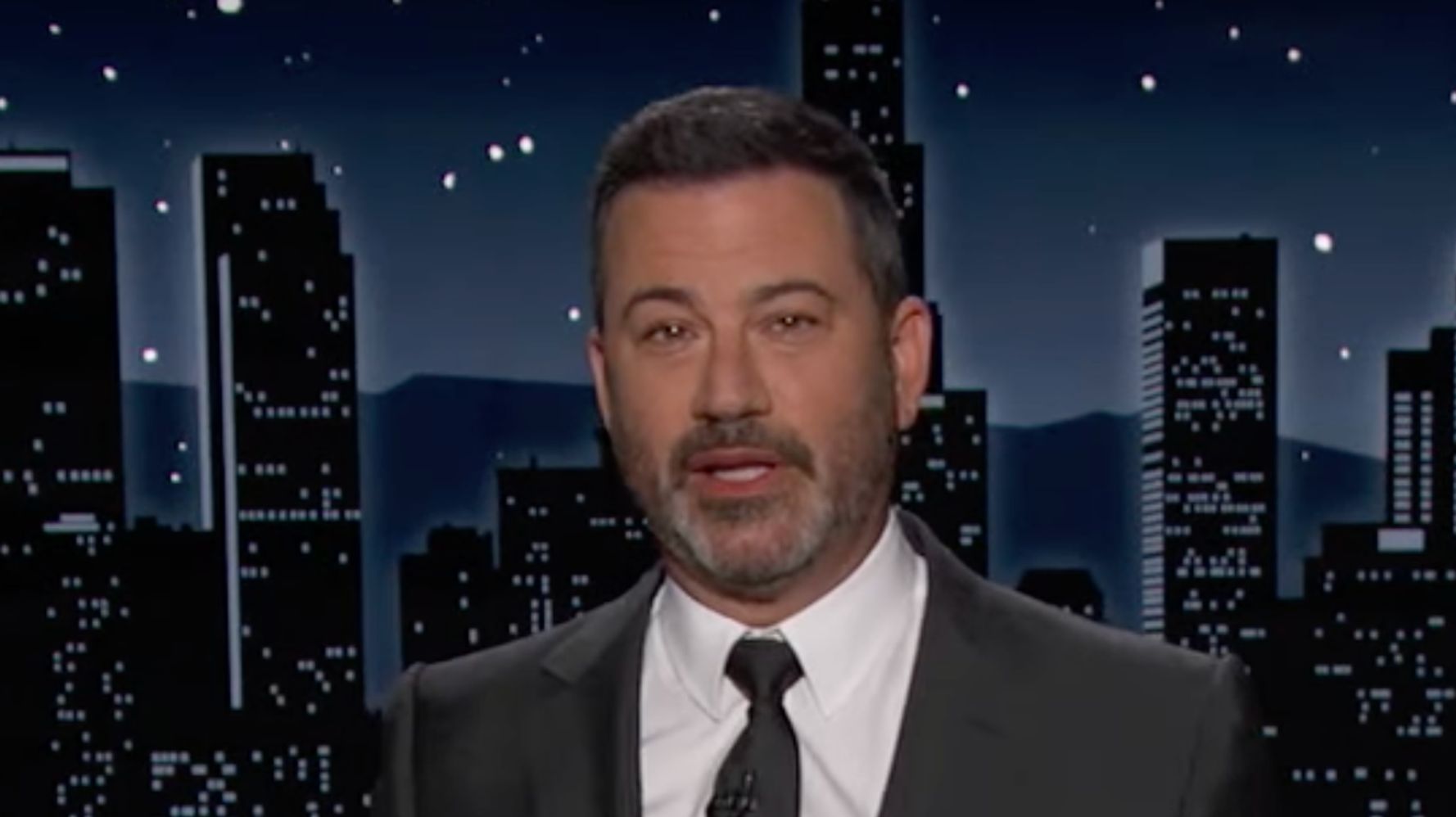 Jimmy Kimmel Debuts Crispy New Hairstyle After Thanksgiving Oven Mishap - HuffPost