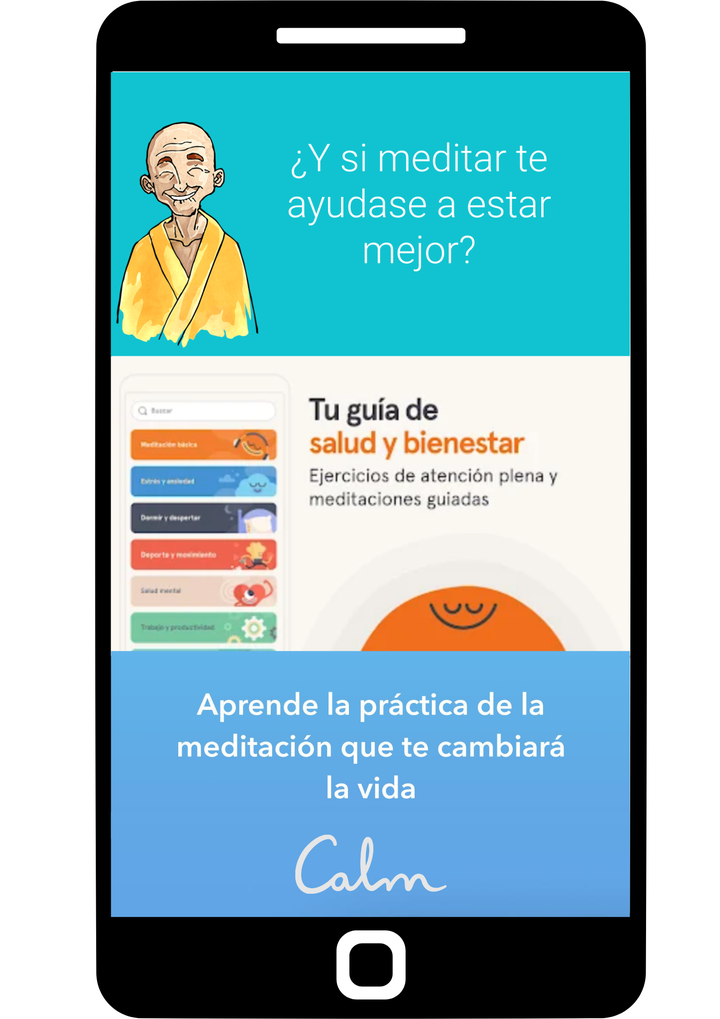 Publicidad de Petit Bambou, Headspace y Calm.