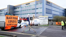  Climate Activists Blockade Amazon Warehouses Across Europe On Black Friday