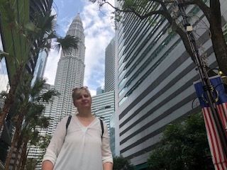 Christine à Kuala Lumpur -