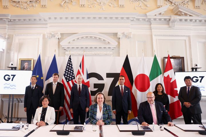 Imagen de archivo de una reunión del G7