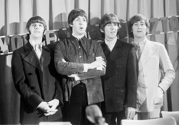 The Beatles (from left): Ringo Starr, Paul McCartney, George Harrison and John Lennon.