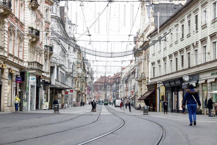 Calles de Viena, Austria.