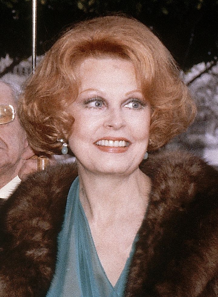 Actress Arlene Dahl, whose charm and striking red hair shone in such Technicolor movies of the 1950s as “Journey to the Center of the Earth" and “Three Little Words,” died Monday, Nov. 29, 2021, at age 96. (AP Photo/Reed Saxon, File)