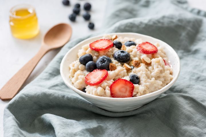 The low acidity in oatmeal can help offset your stomach acids.