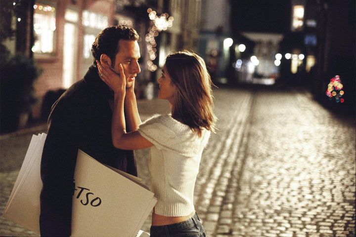 Andrew Lincoln and Keira Knightley in Love Actually