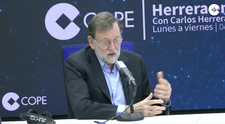 Rajoy en la Cope.