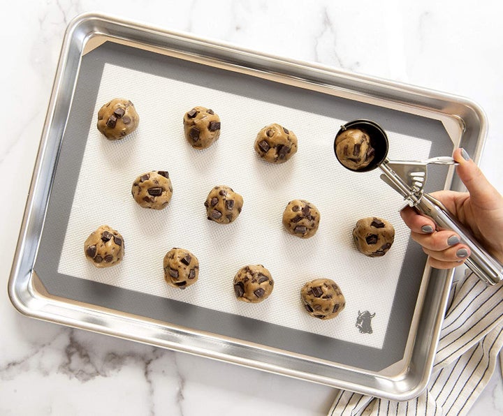 Get this large Nordic Ware cookie scoop from Amazon for $15.51.