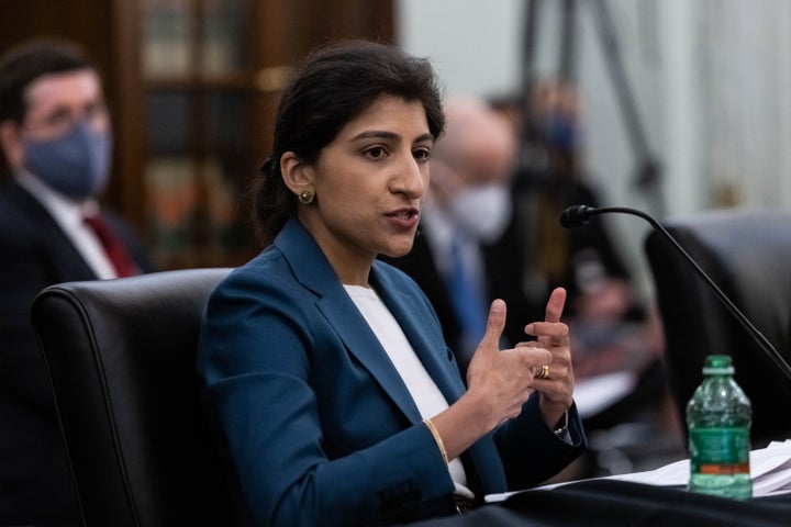 Big Tech companies have also targeted Federal Trade Commission Chair Lina Khan for recusal over her criticism of the industry's biggest companies. 