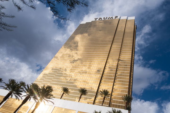 International Trump Tower hotel in Las Vegas.