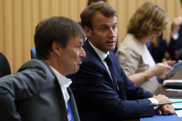 Nicolas Hulot et Emmanuel Macron, ici assistant à un sommet pour les interconnexions énergétiques...