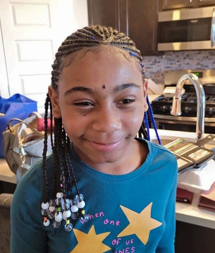 In this photo provided by Brittany Tichenor-Cox is her daughter, Isabella "Izzy" Tichenor, in May of 2020.
