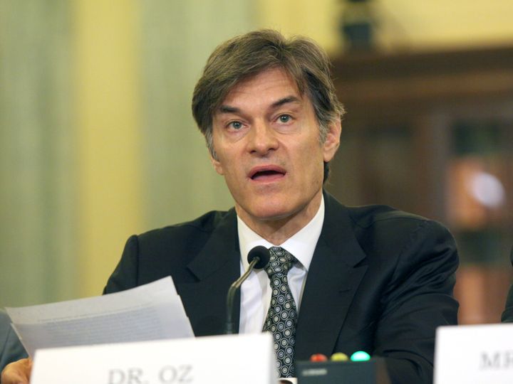 Dr. Mehmet Oz testified before a Senate panel in 2014 about the deceptive marketing behind weight-loss products. Now Oz is running to become one of the lawmakers doing the grilling.