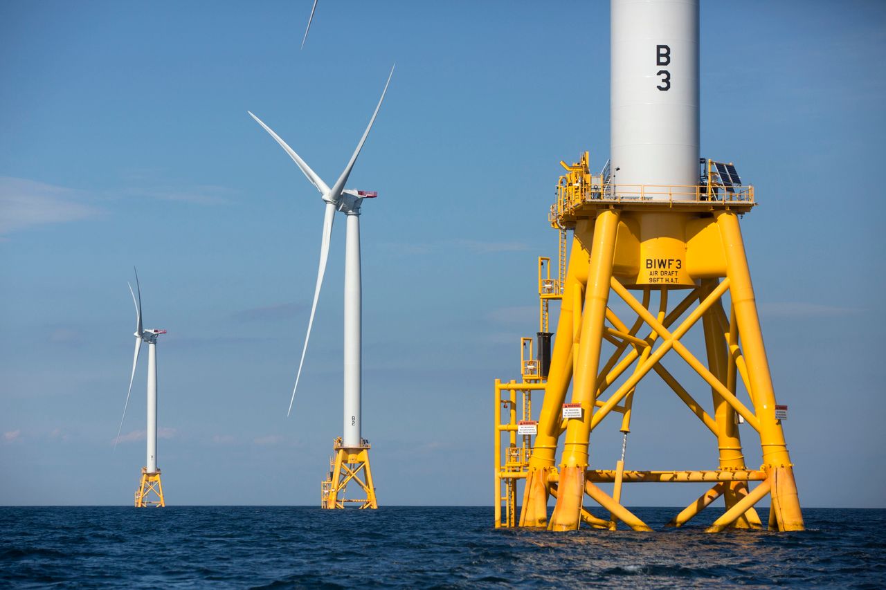 Rhode Island is home to the Block Island Wind Farm. A new renewable energy mandate could increase the state's development of wind energy, but progressives say the state can do more.