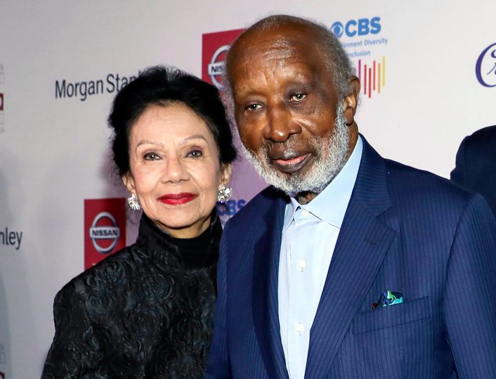 Jacqueline Avant, left, and Clarence Avant, right.