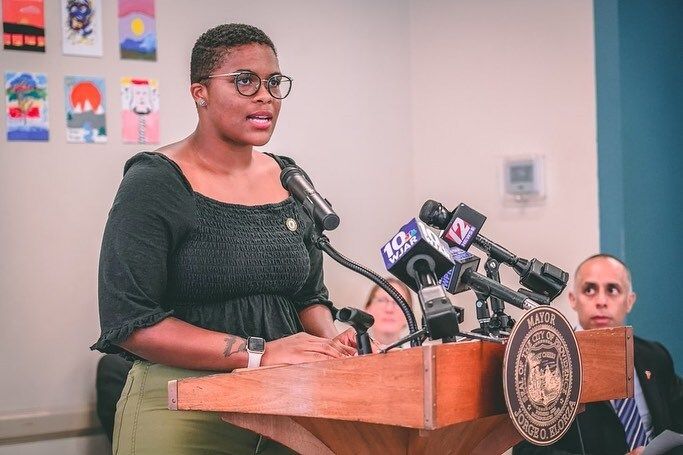 Rhode Island State Sen. Tiara Mack (D) won her primary in 2020 with help from the Co-Op. She has since left the group, citing issues with the group's top-down decision-making process.