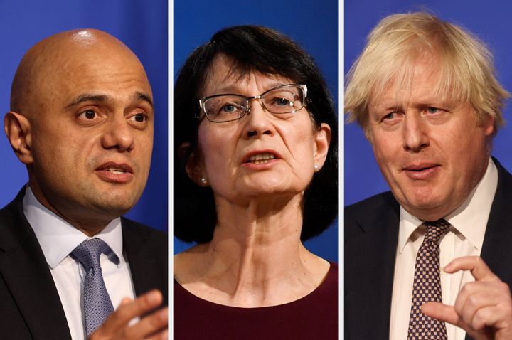 Sajid Javid, Dr Jenny Harries and Boris Johnson have all spoken about socialising around Christmas