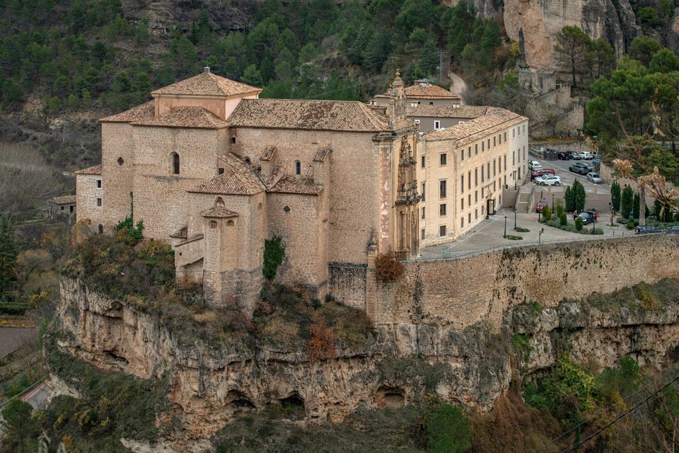 El convento convertido en Parador en la Hoz del Huécar. Un enclave de