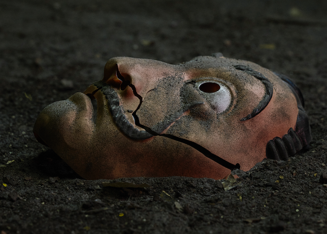 La careta de Dalí de 'La casa de papel'.
