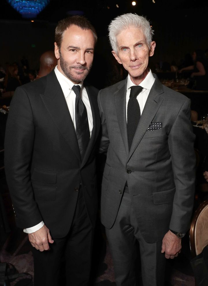 (L-R) Tom Ford and Richard Buckley pictured in 2017.