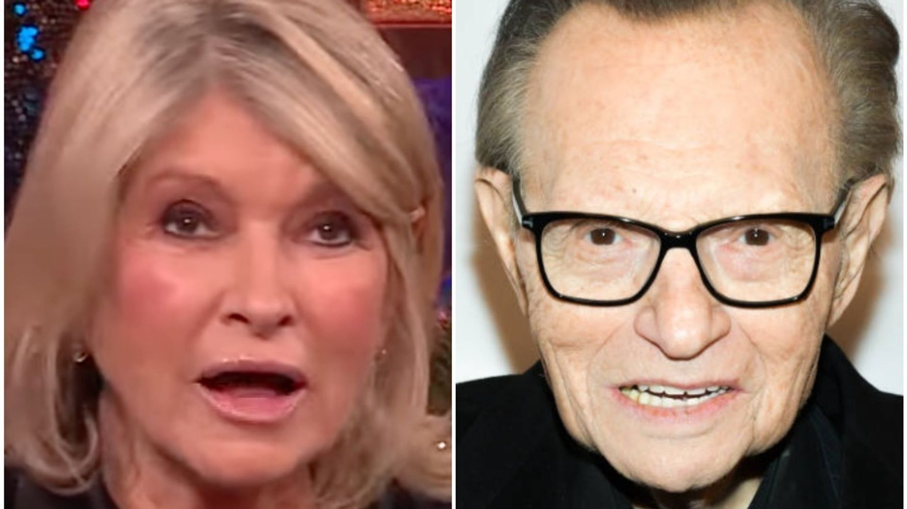 Martha Stewart Says Larry King Got 'Amorous' With Her On A Date | HuffPost Entertainment